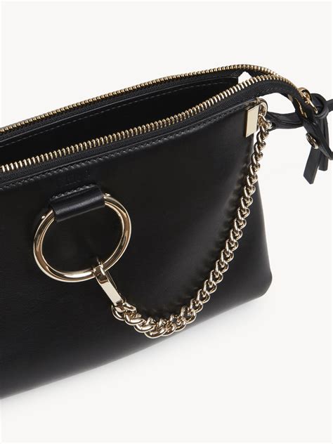 Faye soft zipped shoulder bag 